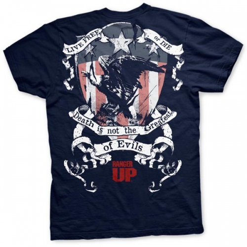 Футболка Ranger Up Live Free or Die Athletic-Fit T-Shirt купити